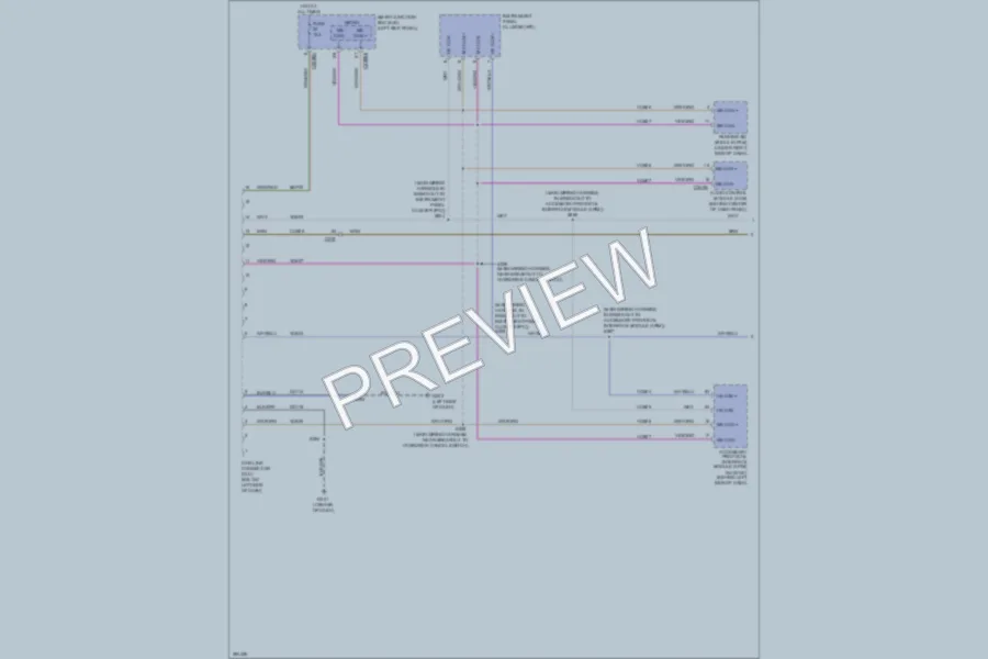 2013 Ford E250Econoline Computer Data Lines wiring diagram preview