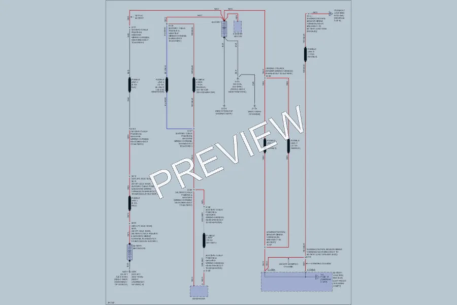 2013 Ford E450Econoline Power Distribution wiring diagram preview