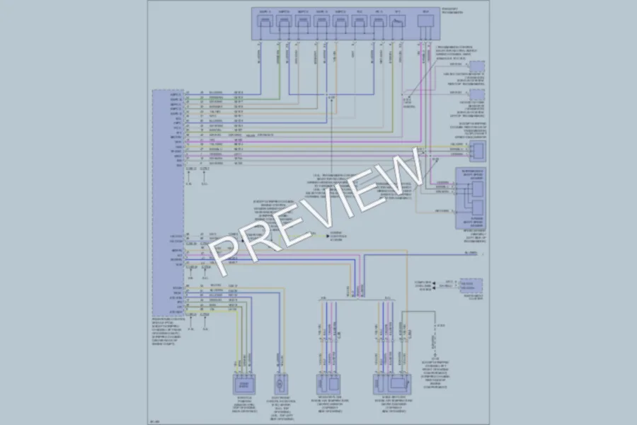 2013 Ford E450Econoline Transmission wiring diagram preview