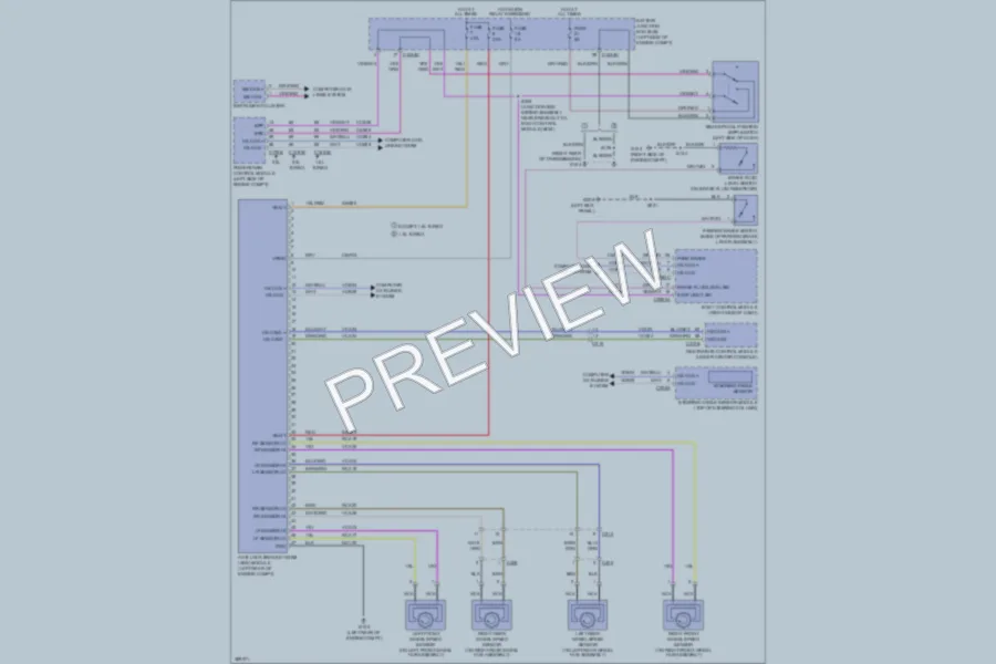 2013 Ford Escape Anti Lock Brakes wiring diagram preview