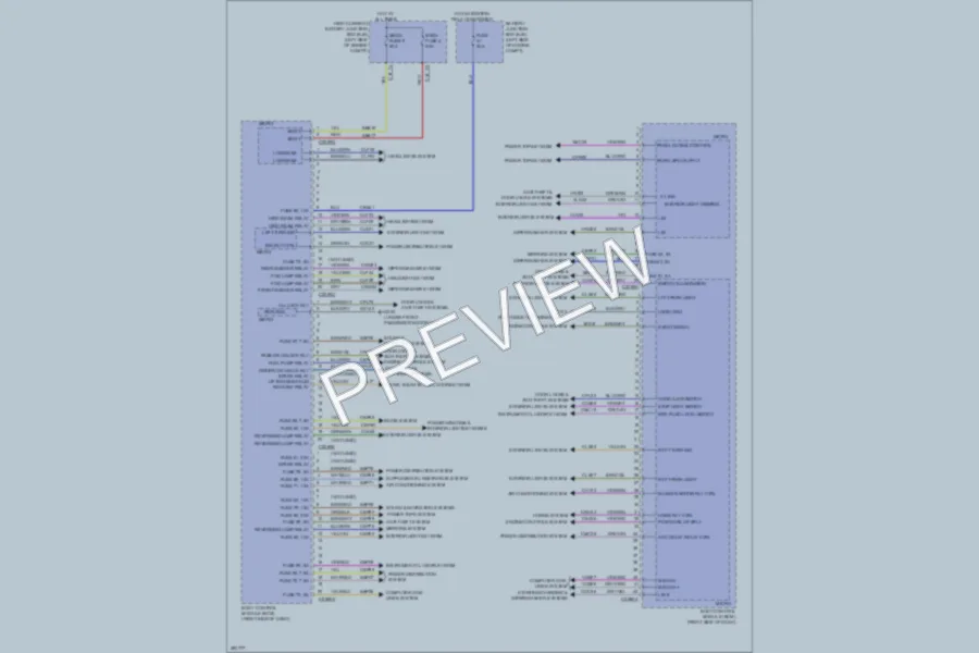 2013 Ford Escape Body Control Modules wiring diagram preview