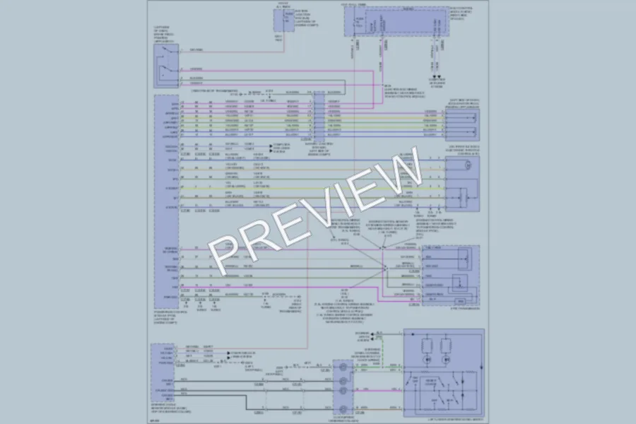 2013 Ford Escape Cruise Control wiring diagram preview