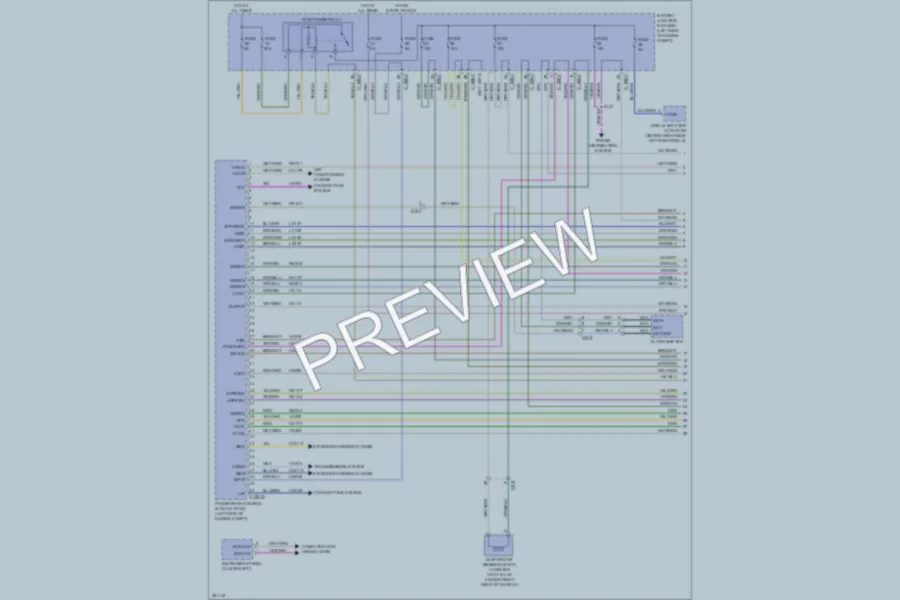 2013 Ford Escape Engine Performance wiring diagram preview