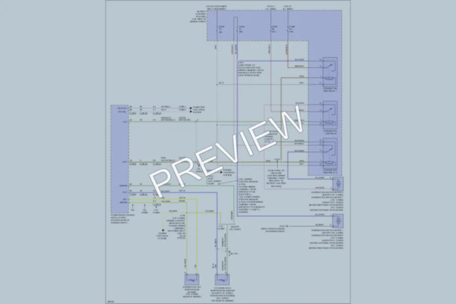 2013 Ford Explorer Cooling Fan wiring diagram preview