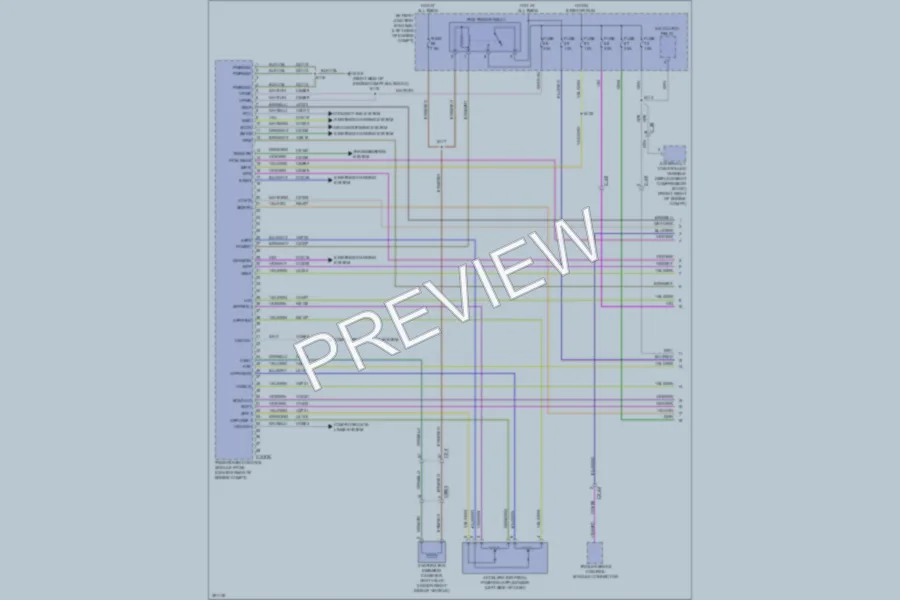 2013 Ford Explorer Engine Performance wiring diagram preview