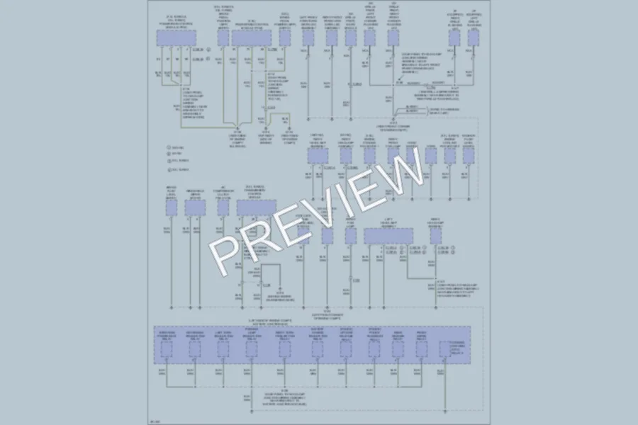 2013 Ford Explorer Ground Distribution wiring diagram preview
