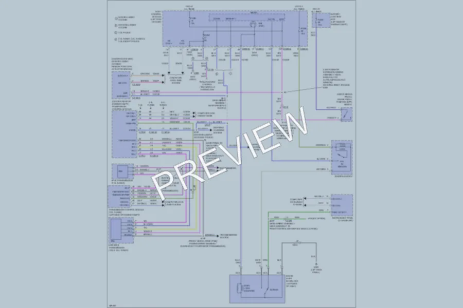 2013 Ford Explorer Shift Interlock wiring diagram preview