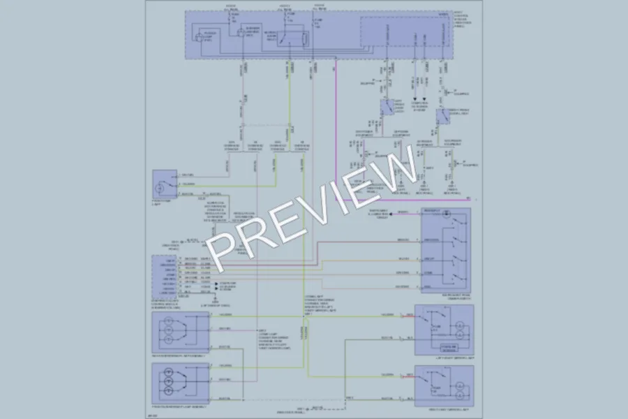 2013 Ford F150Pickup Interior Lights wiring diagram preview