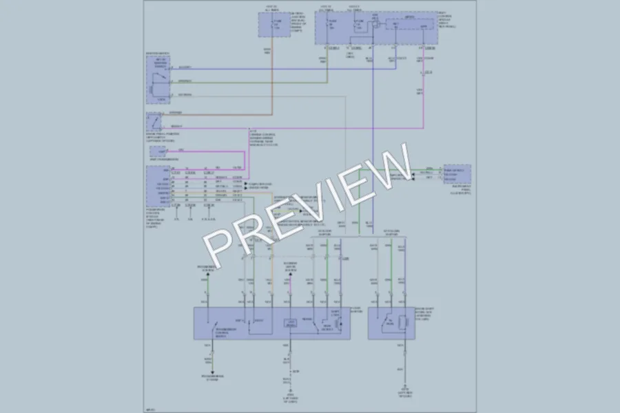 2013 Ford F150Pickup Shift Interlock wiring diagram preview