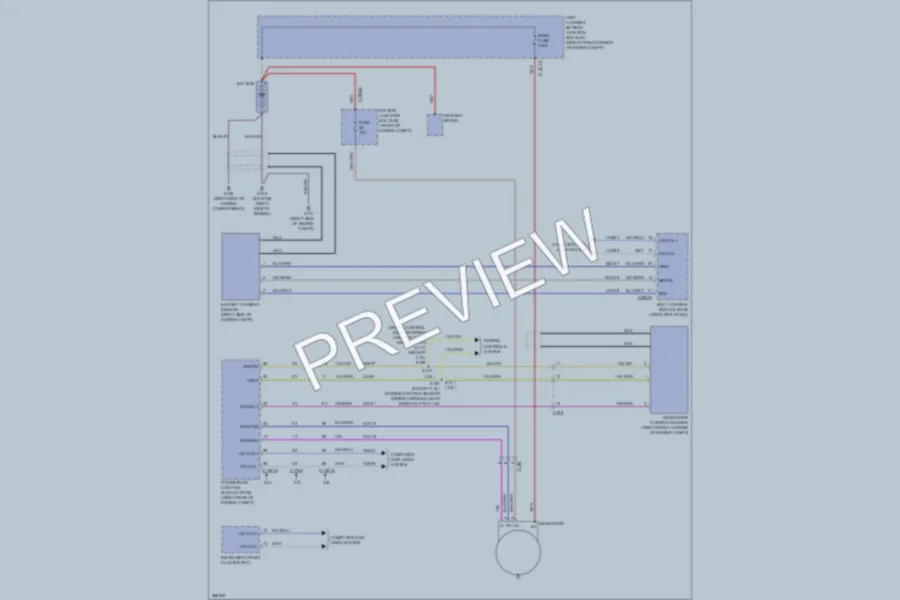 2013 Ford F150Pickup Starting Charging wiring diagram preview
