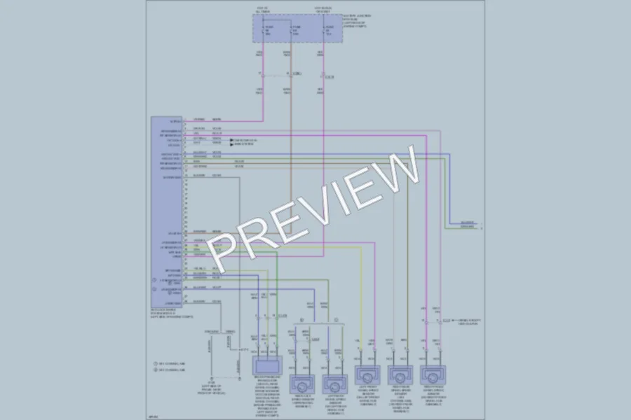 2013 Ford F450Pickup Anti Lock Brakes wiring diagram preview