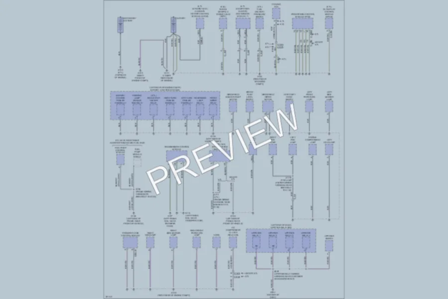2013 Ford F450Pickup Ground Distribution wiring diagram preview