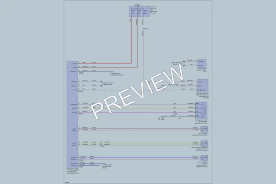 2013 Ford Fiesta Anti Theft wiring diagram preview