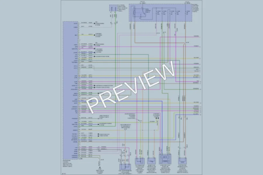 2013 Ford Flex Engine Performance wiring diagram preview