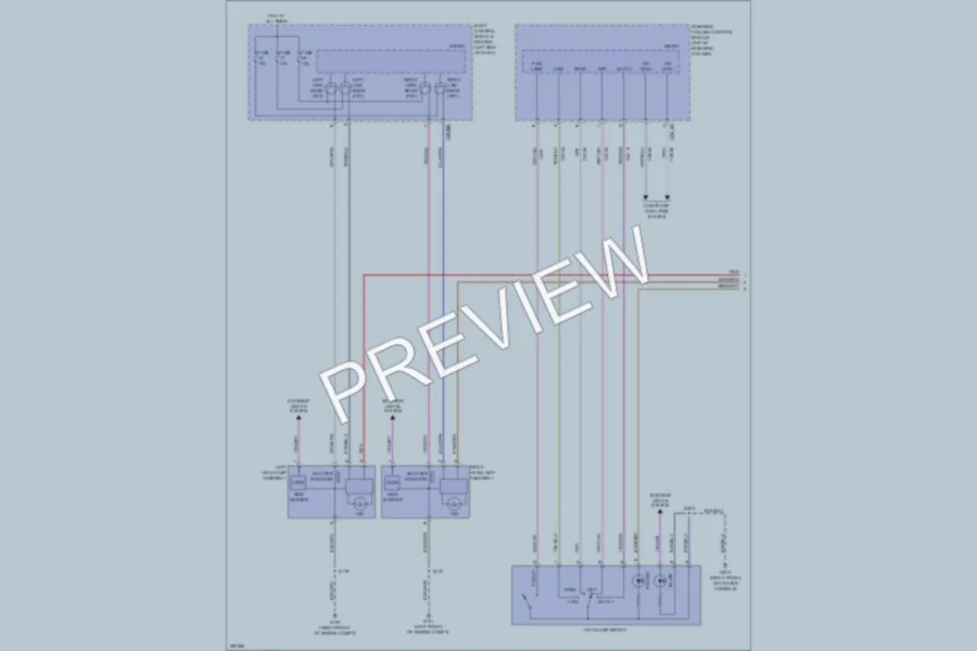 2013 Ford Flex Headlights wiring diagram preview