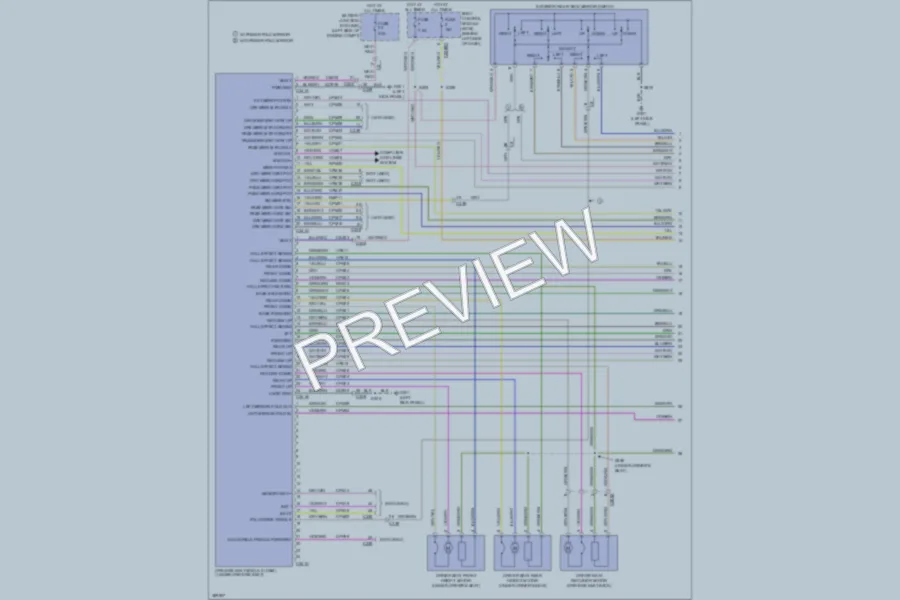 2013 Ford Flex Memory Systems wiring diagram preview