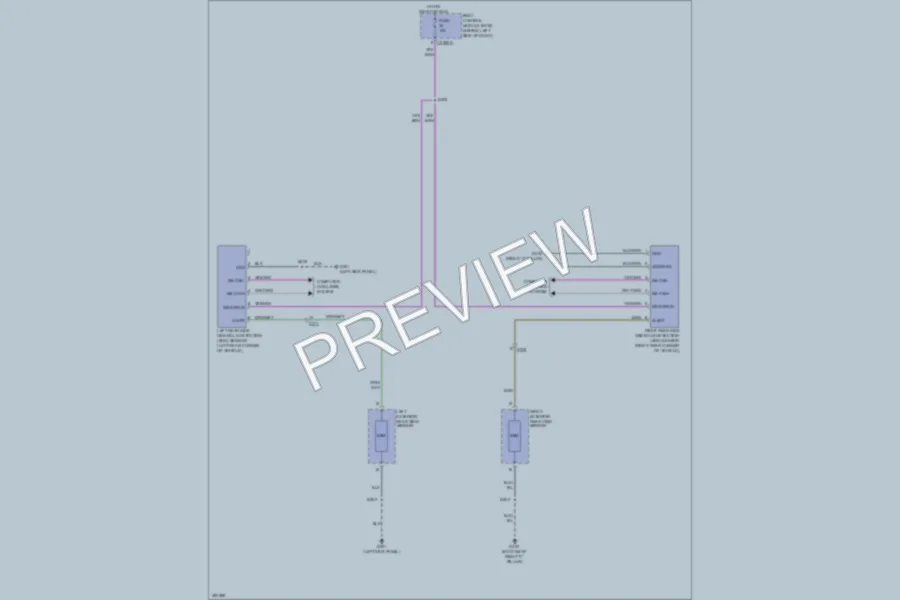 2013 Ford Flex Navigation wiring diagram preview