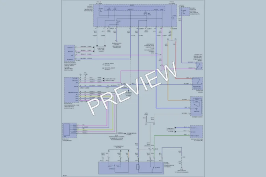2013 Ford Flex Shift Interlock wiring diagram preview