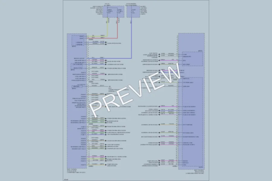 2013 Ford Focus Body Control Modules wiring diagram preview