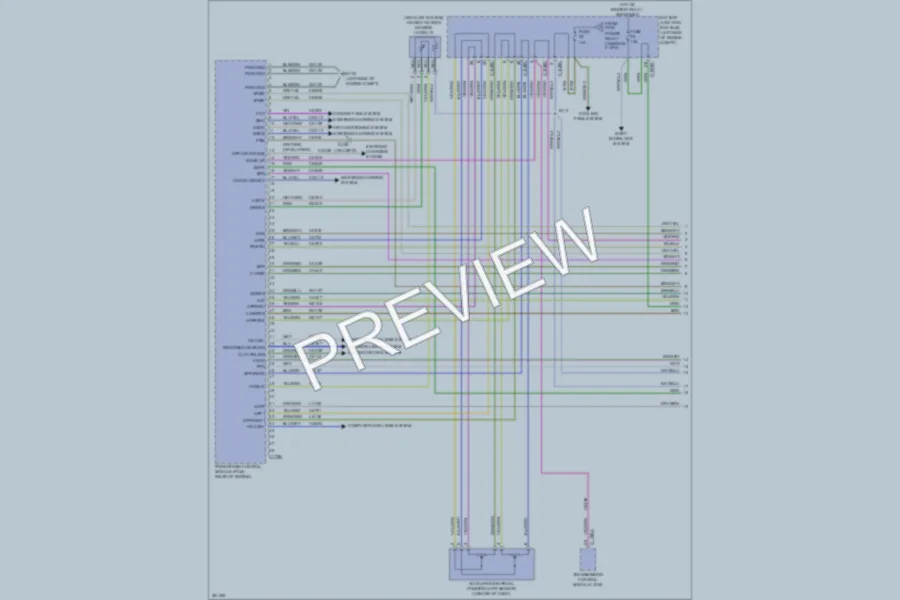 2013 Ford Focus Engine Performance wiring diagram preview