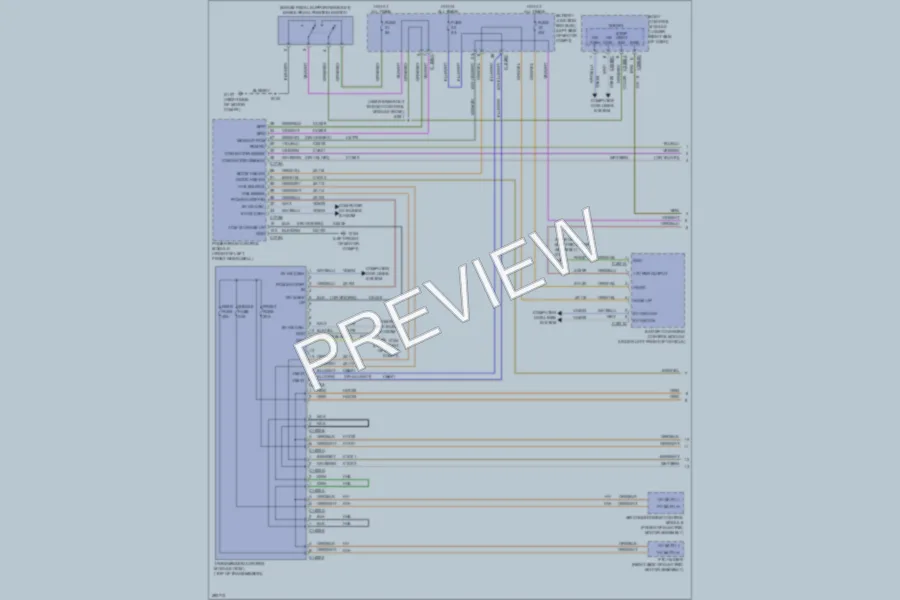 2013 Ford Focus Transmission wiring diagram preview