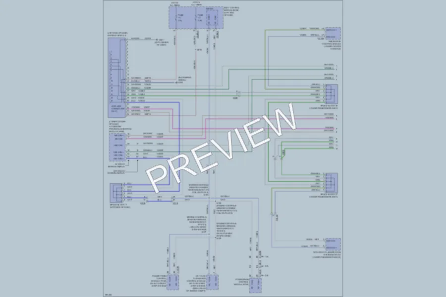2013 Ford FusionHybrid Computer Data Lines wiring diagram preview