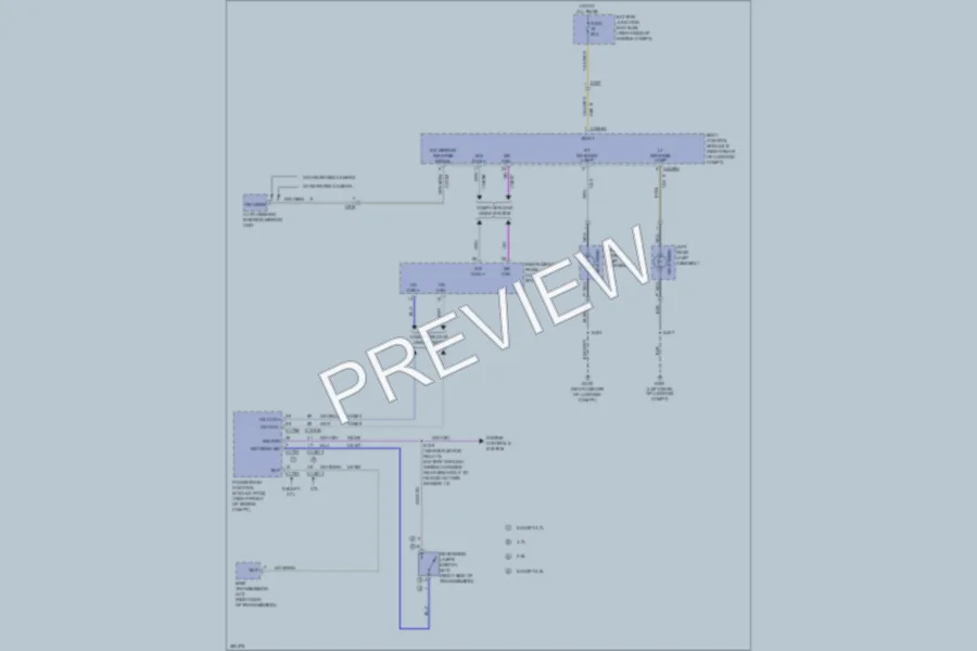 2013 Ford Mustang Exterior Lights wiring diagram preview
