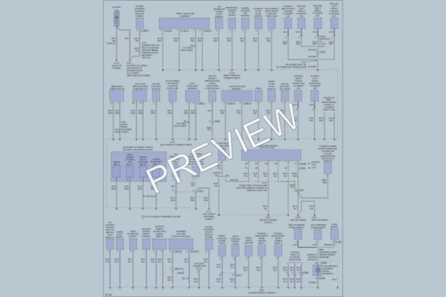 2013 Ford Taurus Ground Distribution wiring diagram preview