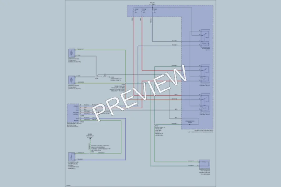 2013 Ford TransitConnect Cooling Fan wiring diagram preview