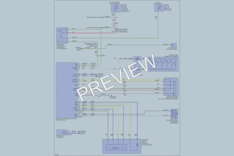 2013 Ford TransitConnect Cruise Control wiring diagram preview