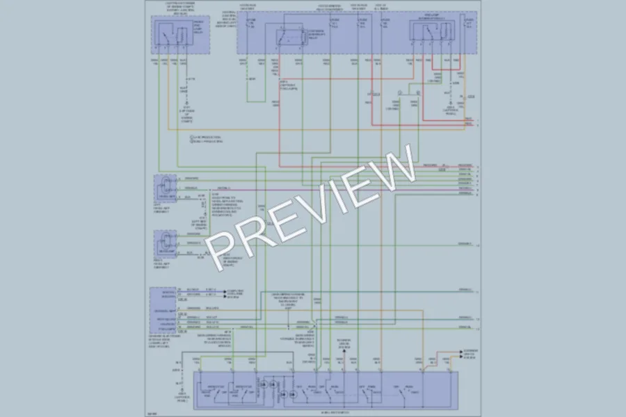 2013 Ford TransitConnect Headlights wiring diagram preview