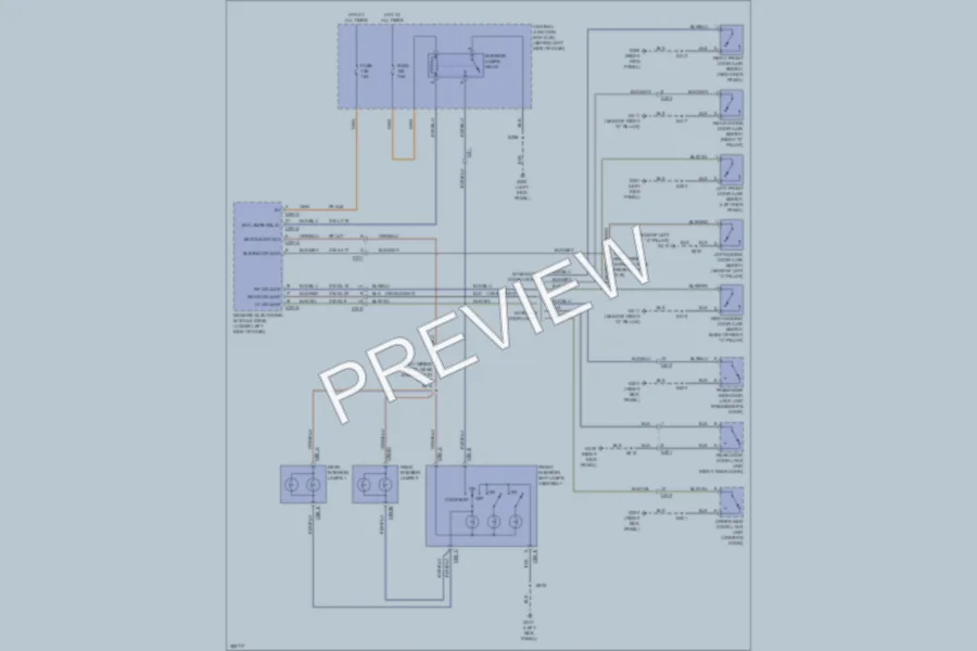 2013 Ford TransitConnect Interior Lights wiring diagram preview