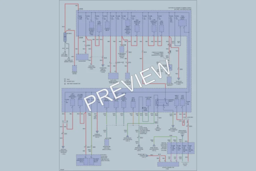 2013 Ford TransitConnect Power Distribution wiring diagram preview