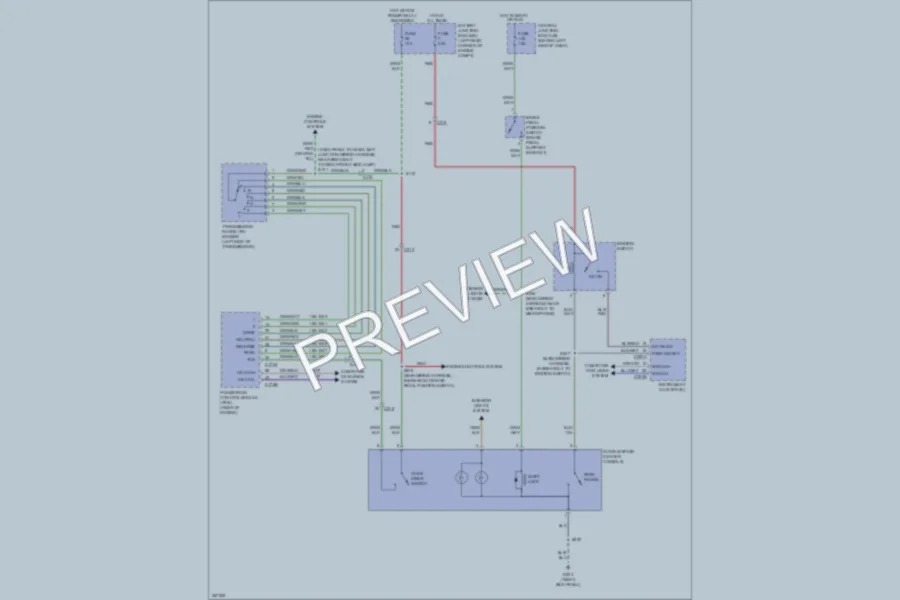 2013 Ford TransitConnect Shift Interlock wiring diagram preview