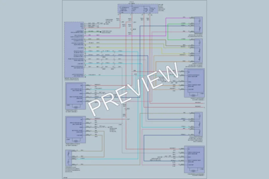 2013 GMC Acadia Power Seats wiring diagram preview