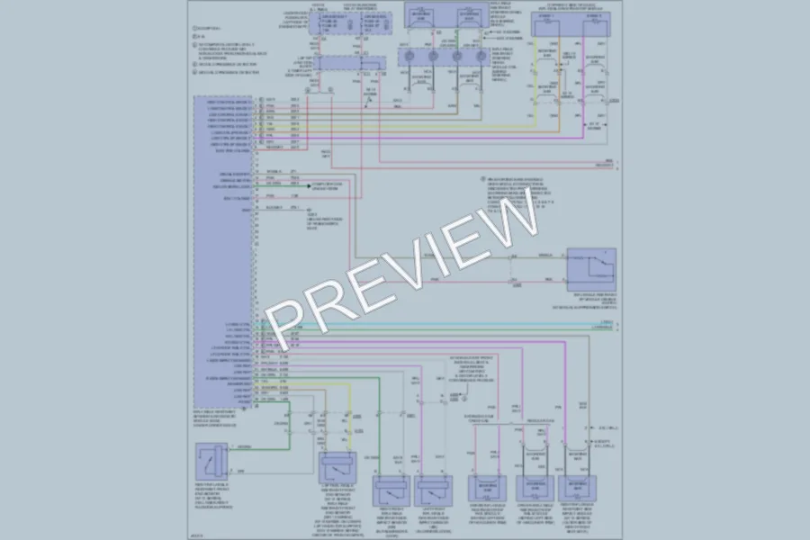 2013 GMC K1500PickupSierra Supplemental Restraints wiring diagram preview
