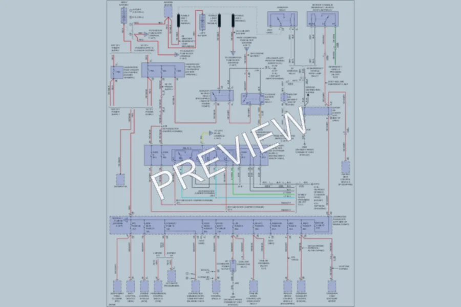 2013 GMC K1500PkupSierraDenali Power Distribution wiring diagram preview