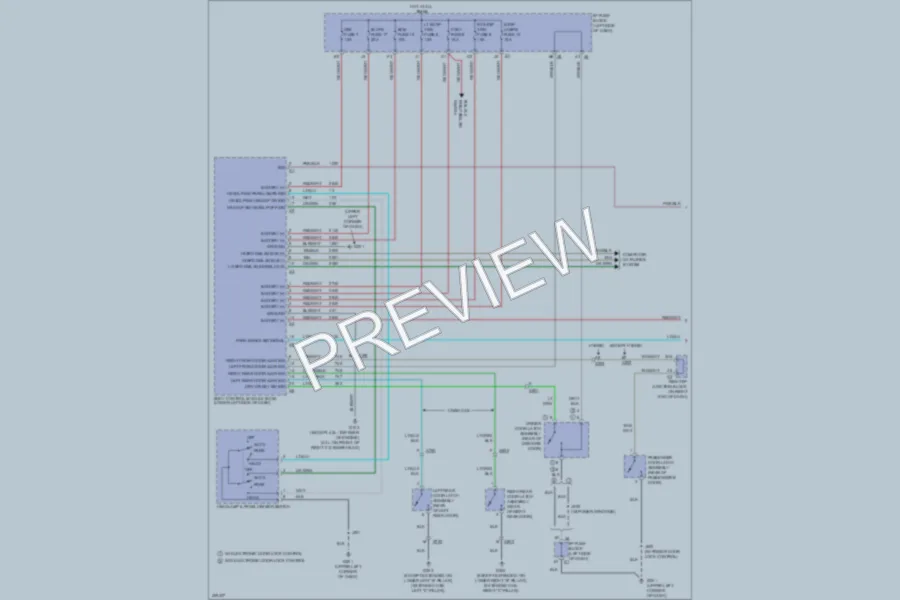 2013 GMC K1500PkupSierraDenali Warning Systems wiring diagram preview