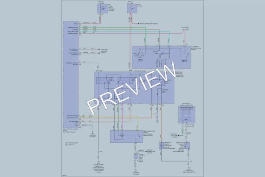 2013 GMC K1500YukonXL Wiper Washer wiring diagram preview