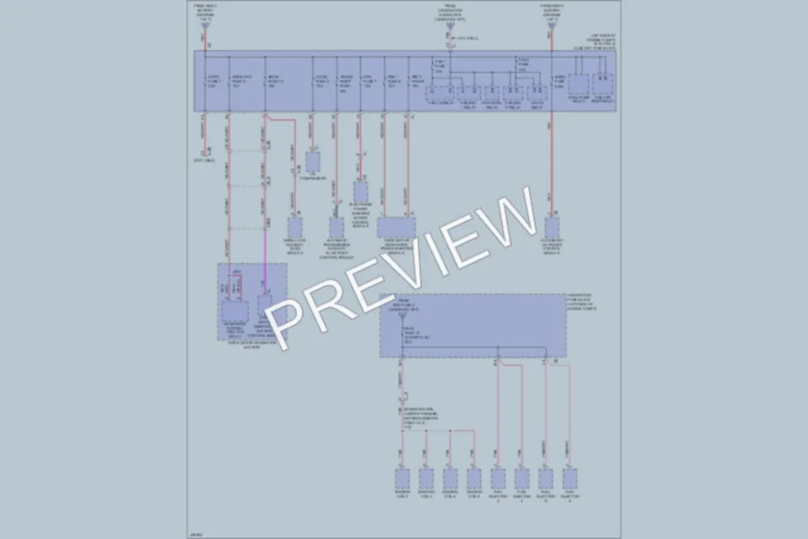 2013 GMC K3500HDPickupSierra Power Distribution wiring diagram preview