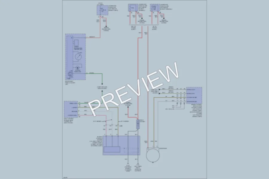 2013 GMC K3500HDPickupSierra Starting Charging wiring diagram preview