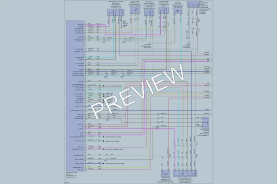 2013 GMC Terrain Engine Performance wiring diagram preview