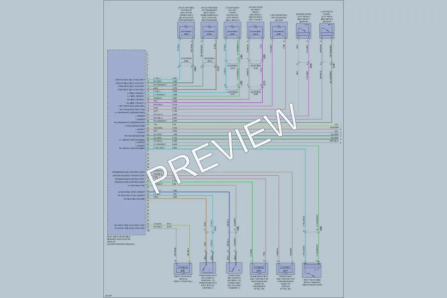 2013 GMC Terrain Supplemental Restraints wiring diagram preview