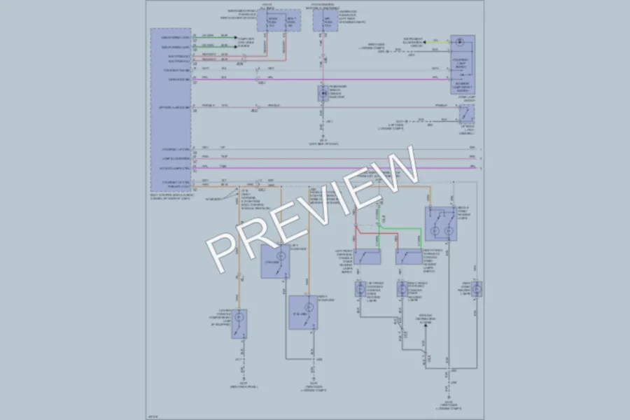 2013 GMC TerrainDenali Interior Lights wiring diagram preview