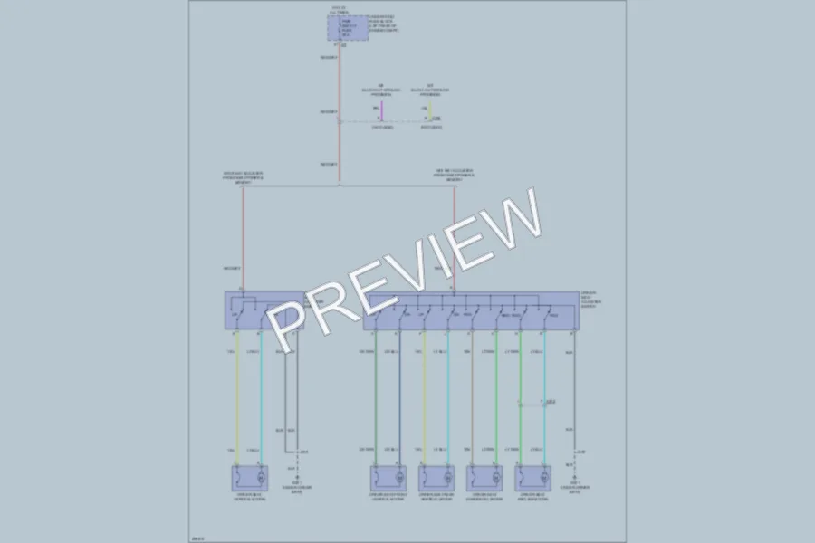 2013 GMC TerrainDenali Power Seats wiring diagram preview
