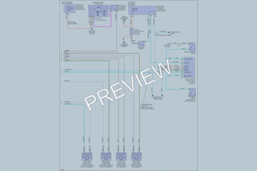 2013 GMC YukonDenali Anti Lock Brakes wiring diagram preview