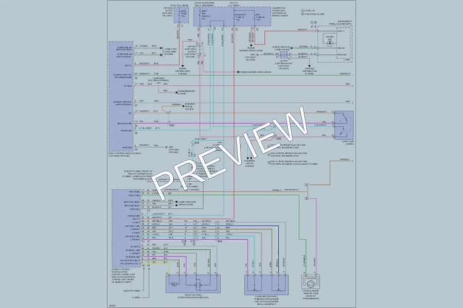 2013 GMC YukonDenali Cruise Control wiring diagram preview