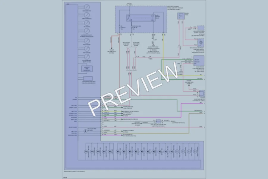 2013 GMC YukonXLDenali Instrument Cluster wiring diagram preview