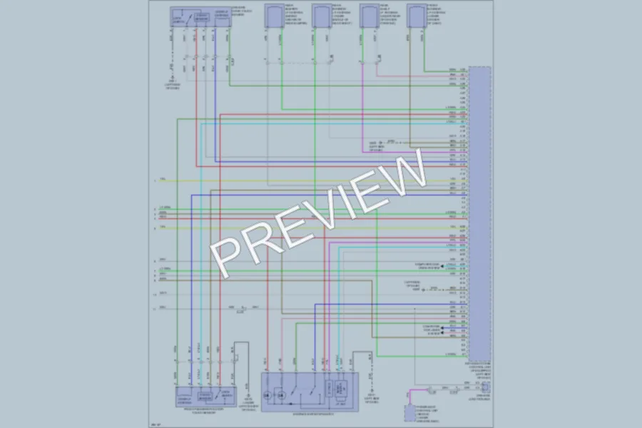 2013 Honda Accord Anti Theft wiring diagram preview