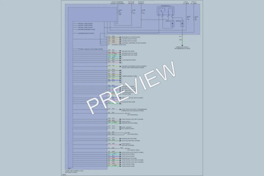 2013 Honda Accord Body Control Modules wiring diagram preview